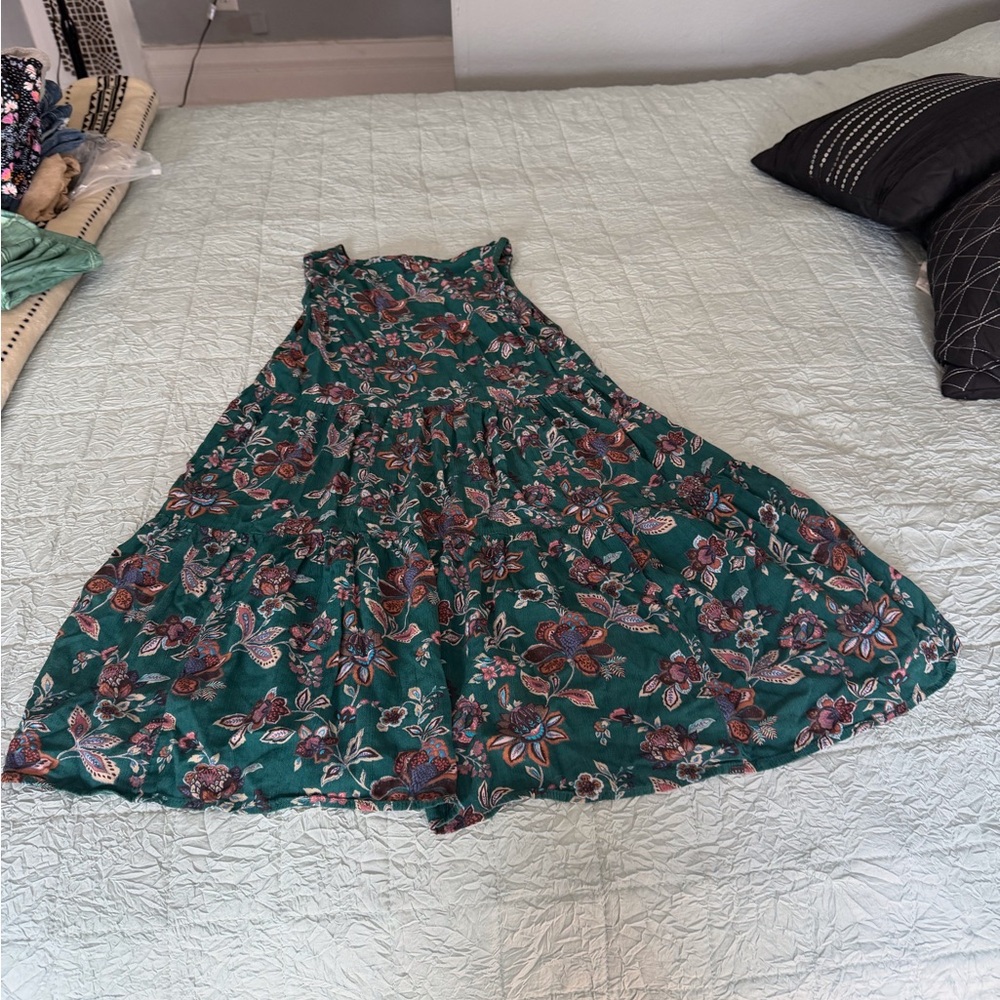 American Eagle Outfitters Green Floral Blouse - Picture 4 of 4